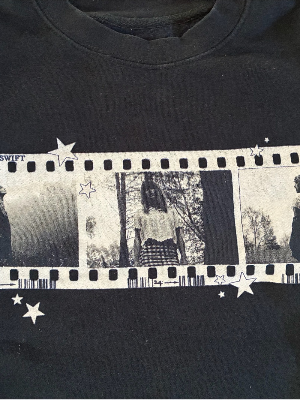 OFFICIAL Taylor Swift Folklore Crewneck Sweatshirt - Picture 2 of 5